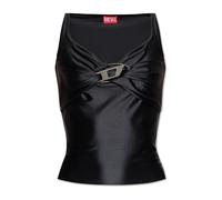 Diesel, Femme, Tops, Noir, Taille: 36 FR Top T-Amai