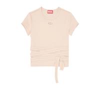 Diesel, Femme, Tops, Rose, Taille: 40 FR Cotton Jersey Sweater