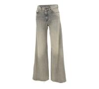 Diesel - Flare Jeans 1978 D-Akemi - Femme - Jeans - Gris - Taille: W30 L32