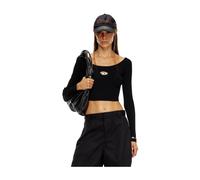 Diesel - Hauts à Manches Longues - Femme - Tops - Noir - Taille: 38 FR