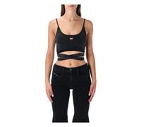 Diesel - Hauts sans manches - Femme - Tops - Noir - Taille: 40 FR