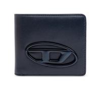 Diesel - Holi-D BI Fold portefeuille en cuir - unisex - Accessoires - Bleu - Taille: ONE Size