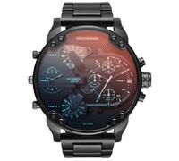 DIESEL HOMME 55MM BRACELET & BOITIER ACIER INOXYDABLE QUARTZ MONTRE DZ7395