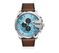 Diesel, Homme, Accessoires, Gris, Taille: ONE Size Montre Chronographe Mega Chief