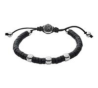 Diesel Homme, Bracelet en perles semi-précieuses avec fermoir à glissière