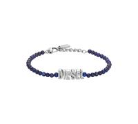 Diesel Homme, Bracelet en perles semi-précieuses avec fermoir mousqueton