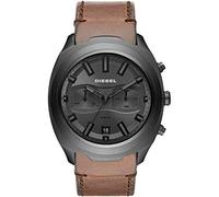 Diesel Homme Chronographe Quartz Montre avec Bracelet en Cuir DZ4491