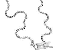 Diesel Homme, Collier en acier inoxydable avec fermoir à bascule