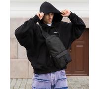 DIESEL Homme Dsrt Dsrt Slingbag Sac Bandoulière Cuir Noir Camo Zip OS