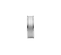 Diesel Boucles d'oreilles argentées en acier inoxydable pour homme DX1316040, taille unique, Acier inoxydable, Pas de gemme