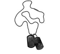 Diesel Homme en acier inoxydable avec fermoir mousqueton Collier dog tag