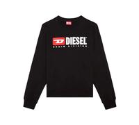 Diesel, Homme, Sweatshirts et sweats à capuche, Noir, Taille: XS Denim Division Logo Sweater