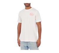 Diesel, Homme, Tops, Blanc, Taille: M T-shirt Graphique Contemporain