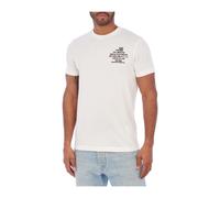 Diesel, Homme, Tops, Blanc, Taille: XL T-shirt Manches Courtes Contemporain