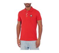 Diesel, Homme, Tops, Rouge, Taille: 2XL Polo à Manches Courtes
