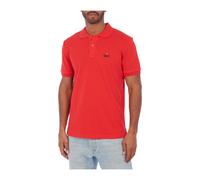 Diesel, Homme, Tops, Rouge, Taille: S Polo Classique à Manches Courtes