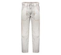 Diesel - Jean Droit Cinq Poches - Homme - Jeans - Gris - Taille: W34