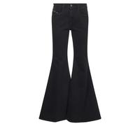 Diesel - Jean Noir Évasé Slim - Femme - Jeans - Noir - Taille: W32