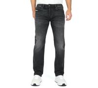 Diesel Jean slim coupe droite taille basse Safado X RB063, Noir , 31W / 32L