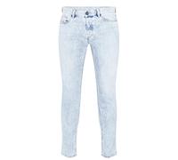Diesel - Jean stretch taille basse pour homme - Bleu clair - D-Luster 0GDAM, bleu, 36W x 32L