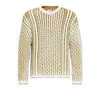 Diesel - K-Moise Sweater - Homme - Pulls - Vert - Taille: L
