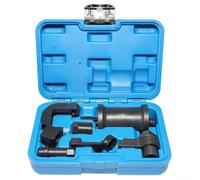 Diesel Kit d'outils d'extracteur d'injecteurs pour moteurs 1,6 L et 2,0 L, compatible avec pour Vag pour A3 pour Golf Seat pour Ibiza pour Toledo, outil de nettoyage inclus T10402 T10415, acier