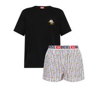 Diesel - Kit-Jack-D-Core Ensemble Pyjama Deux Pièces - Homme - Vêtements de nuit et de détente - Noir - Taille: L