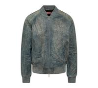 Diesel - L-Cobb Bomber Jacket - Homme - Vestes - Bleu - Taille: L