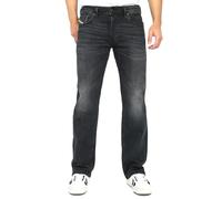 Diesel Larkee-X Jean coupe droite pour homme, bleu, noir, gris, taille : W31, couleur : RB063 noir, longueur : L32, Noir , 31W / 32L