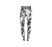Diesel - Leggings imprimés en microfibre - Femme - Pantalons - Noir - Taille: 36 FR