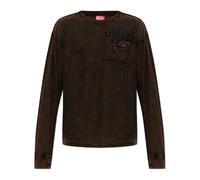 Diesel - Long Sleeve Hauts - Homme - Tops - Brun - Taille: M