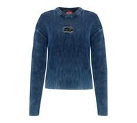 Diesel - M-Anchorex Sweater - Femme - Pulls - Bleu - Taille: 40 FR
