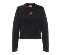 Diesel - M-Anchorex Sweater - Femme - Pulls - Gris - Taille: 44 FR