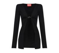 Diesel - M-Pierry-Long Cardigan - Femme - Pulls - Noir - Taille: 40 FR