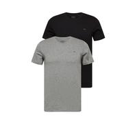 DIESEL Maillot de corps gris chiné / noir, Taille XXL
