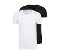 DIESEL Maillot de corps noir / blanc, Taille XXL