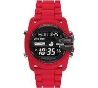 Diesel, Montre, Maître chef, Rouge, (Montre numérique, 44 mm)