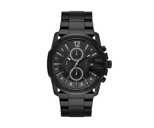 Diesel Master Chief Series Watch for Men, Three Hand Date Movement with Stainless Steel Or Leather Strap
