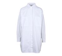 Diesel - Maxi chemise robe avec boutons - Femme - Robes - Blanc - Taille: 36 FR