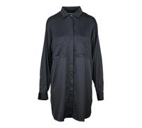 Diesel - Maxi chemise robe avec boutons - Femme - Robes - Noir - Taille: 40 FR