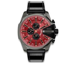 Diesel Mega Cheif Slim DZ4714 - Homme - 48 mm - Analogique - Quartz - Verre minéral