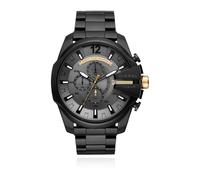 Diesel - Mega Chief Chronograph - Homme - Accessoires - Noir - Taille: ONE Size