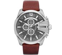 Diesel Mega Chief DZ4290 - Homme - 51 mm - Analogique - Quartz - Verre minéral