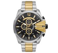 Diesel Mega Chief DZ4581 - Homme - 51 mm - Analogique - Quartz - Verre minéral