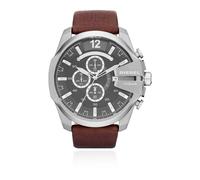 Diesel Montre Mega Chief DZ4290 Homme 51 mm Analogique Quartz Verre minéral