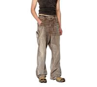 Diesel Men Pantalons D-Livery 068JF Loose Droit Velours Côtelé W32/L32