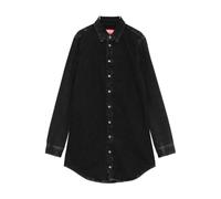 Diesel - Mini-robe chemise en denim - Femme - Robes - Noir - Taille: 36 FR