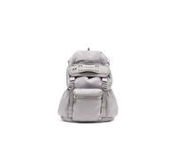 Diesel Monogram Nylon Mono X Backpack, Sac à Dos Femme, Gris (Frost Gray), Taille Unique