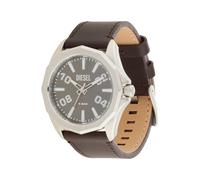 DIESEL Montre à affichage analogique marron / argent, Taille One Size