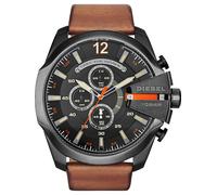 DIESEL Montre à affichage analogique 'Mega Chief' noisette / noir, Taille One Size